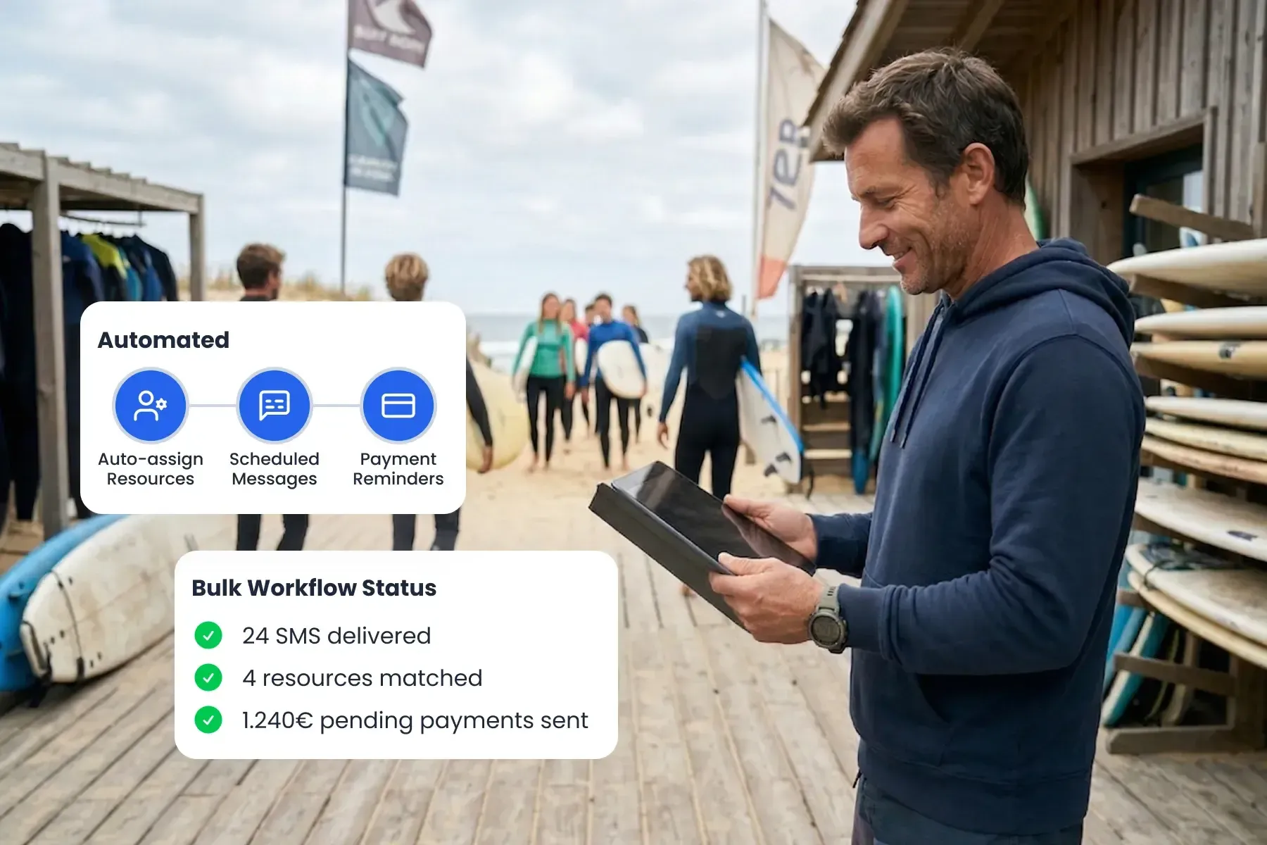 Bulk Workflows — Messages & payments in seconds