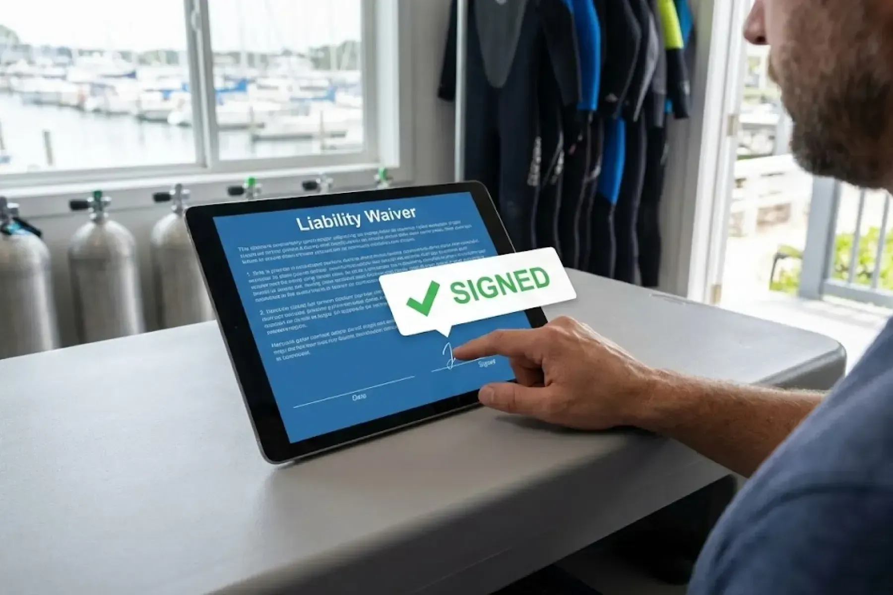 Waivers & Smart Forms — Self-serve and paperless