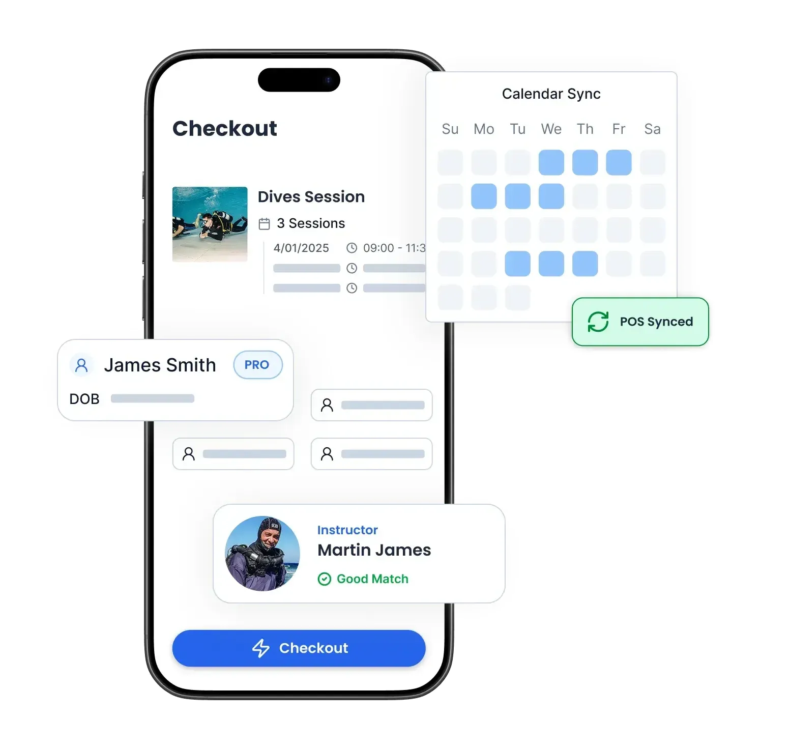 Online Booking & Checkout