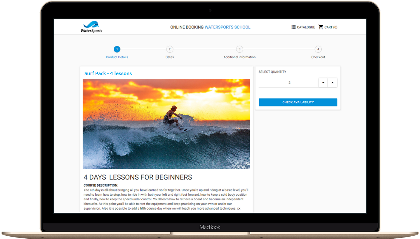 reserva online escuela de surf