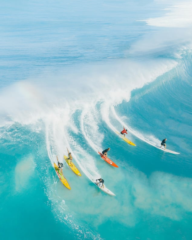 surfing group