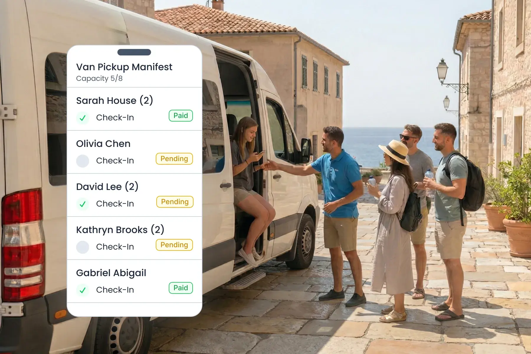 Bloowatch resourceplanningsoverzicht met voertuigen, afhaaldiensten, kamers en extra resources toegewezen aan operaties.